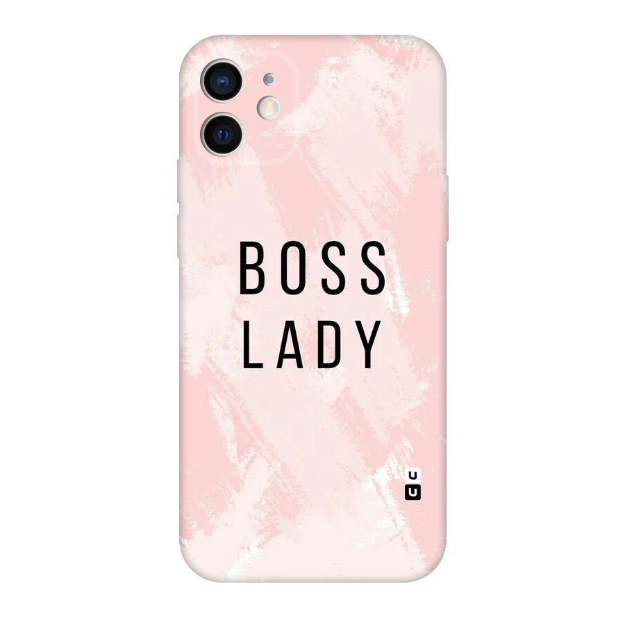 Boss Lady Pink Original Polycarbonate Back Case for iPhone 12