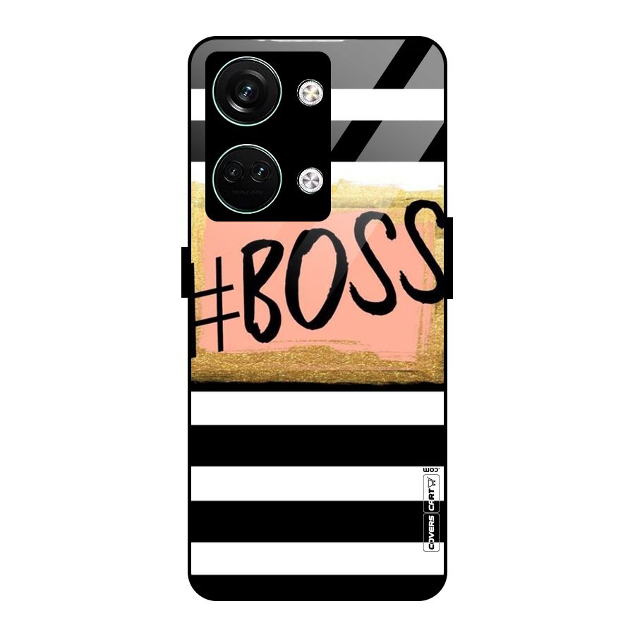Boss Stripes Glass Back Case for Oneplus Nord 3
