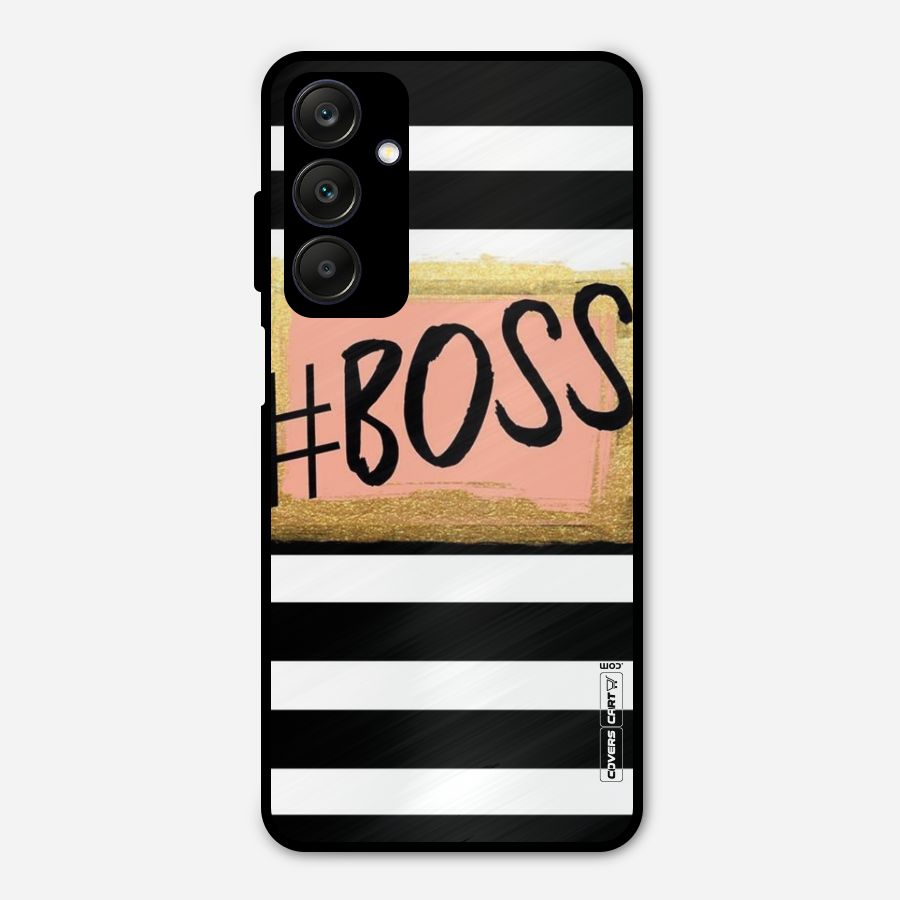 Boss Stripes Metal Back Case for Galaxy A25 5G