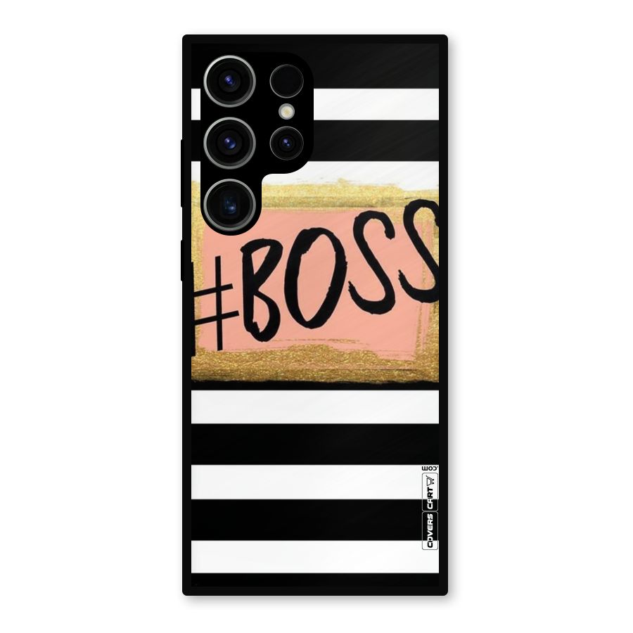 Boss Stripes Metal Back Case for Galaxy S23 Ultra