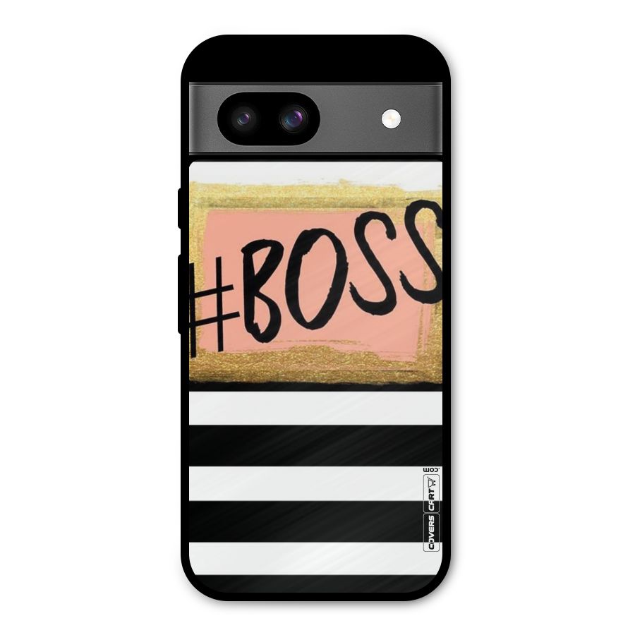 Boss Stripes Metal Back Case for Google Pixel 8a