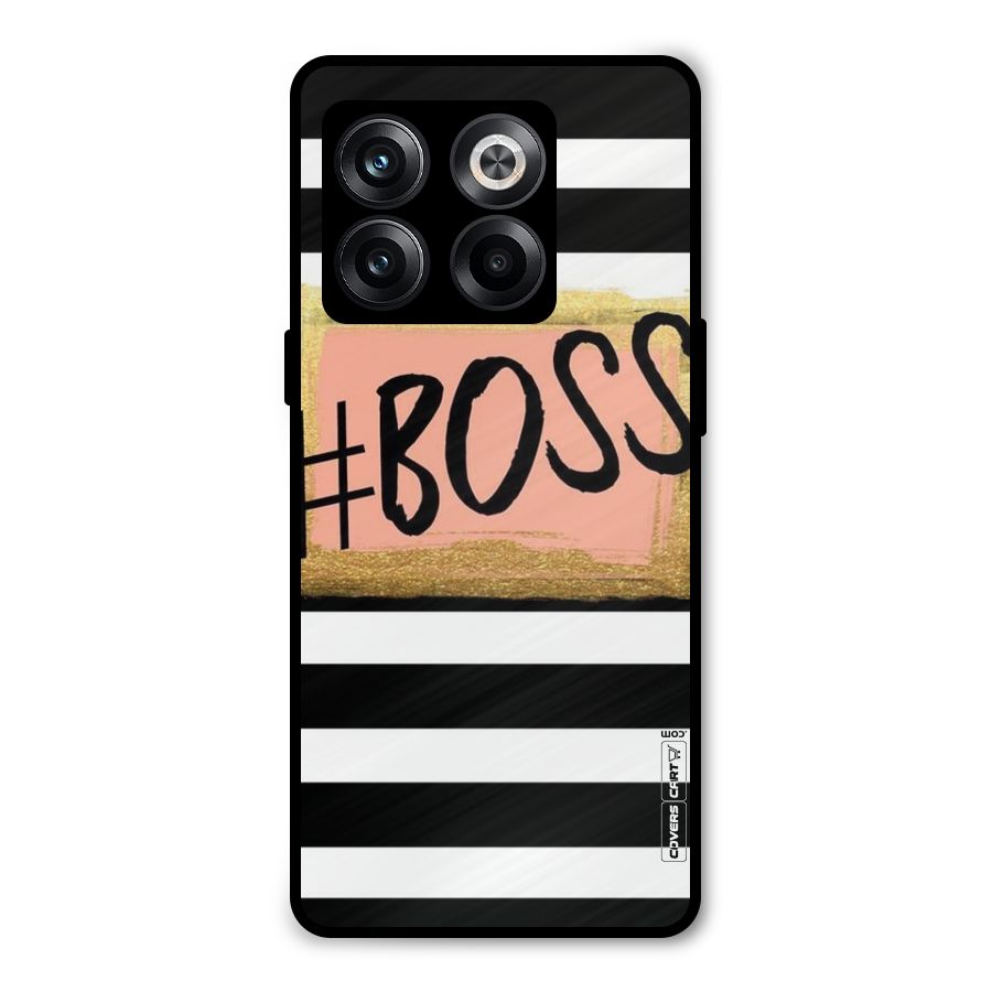 Boss Stripes Metal Back Case for OnePlus 10T
