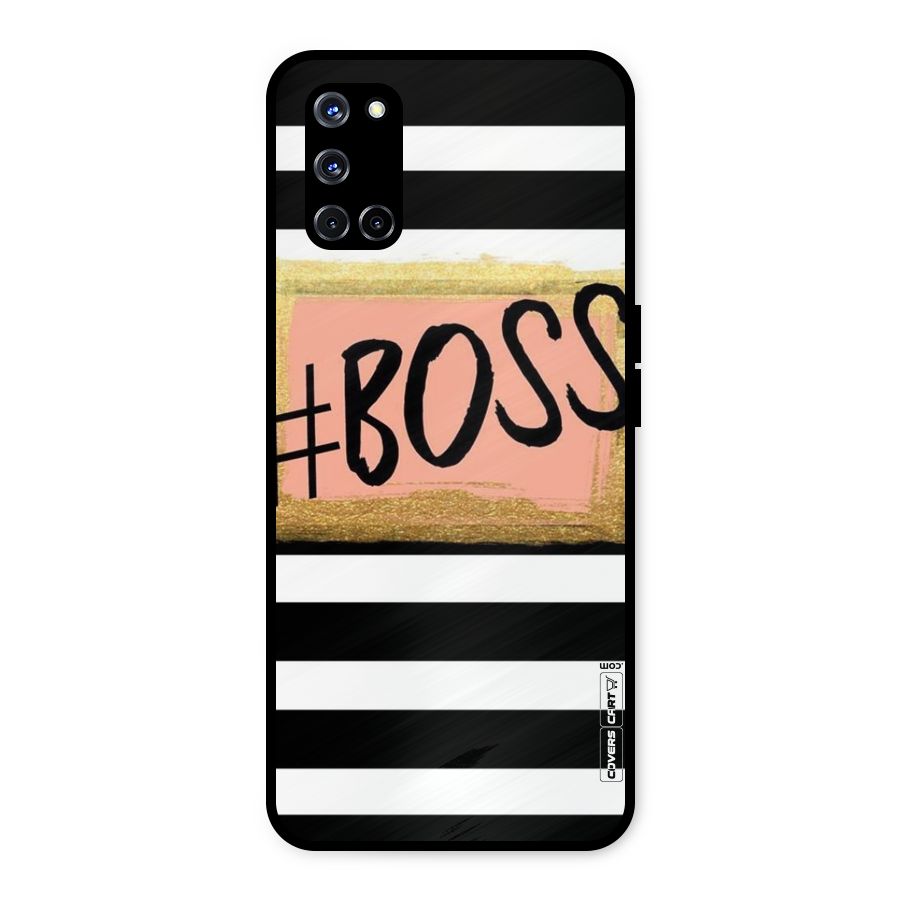 Boss Stripes Metal Back Case for Oppo A52