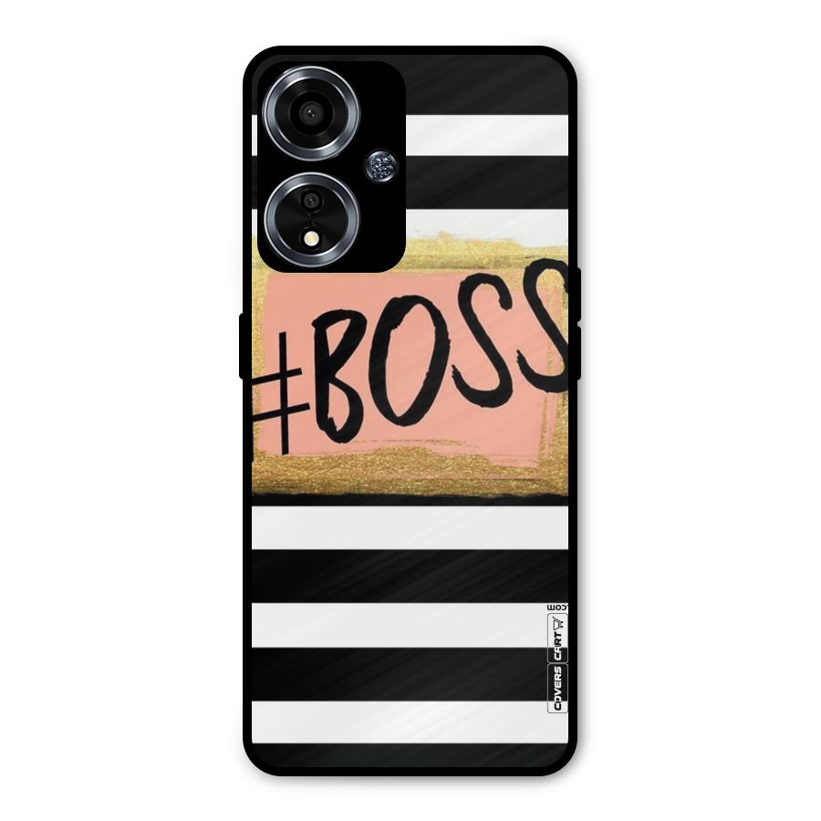 Boss Stripes Metal Back Case for Oppo A59