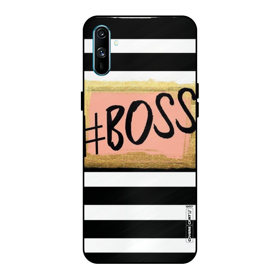 Boss Stripes Metal Back Case for Realme C3