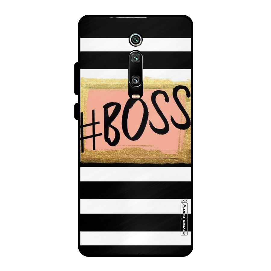 Boss Stripes Metal Back Case for Redmi K20
