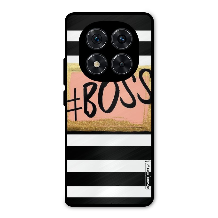 Boss Stripes Metal Back Case for Redmi Note 14 Pro 5G