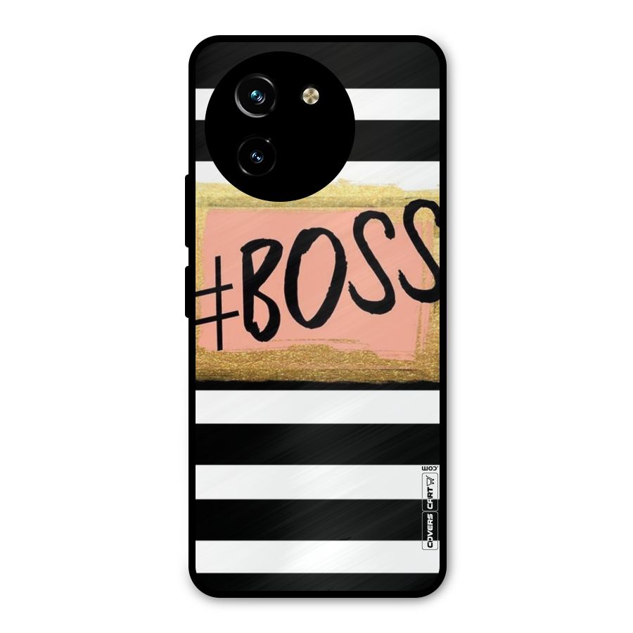 Boss Stripes Metal Back Case for Vivo T3x