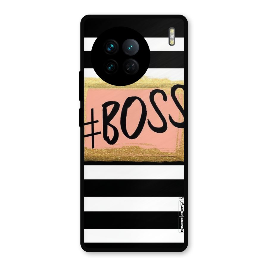 Boss Stripes Metal Back Case for Vivo X90