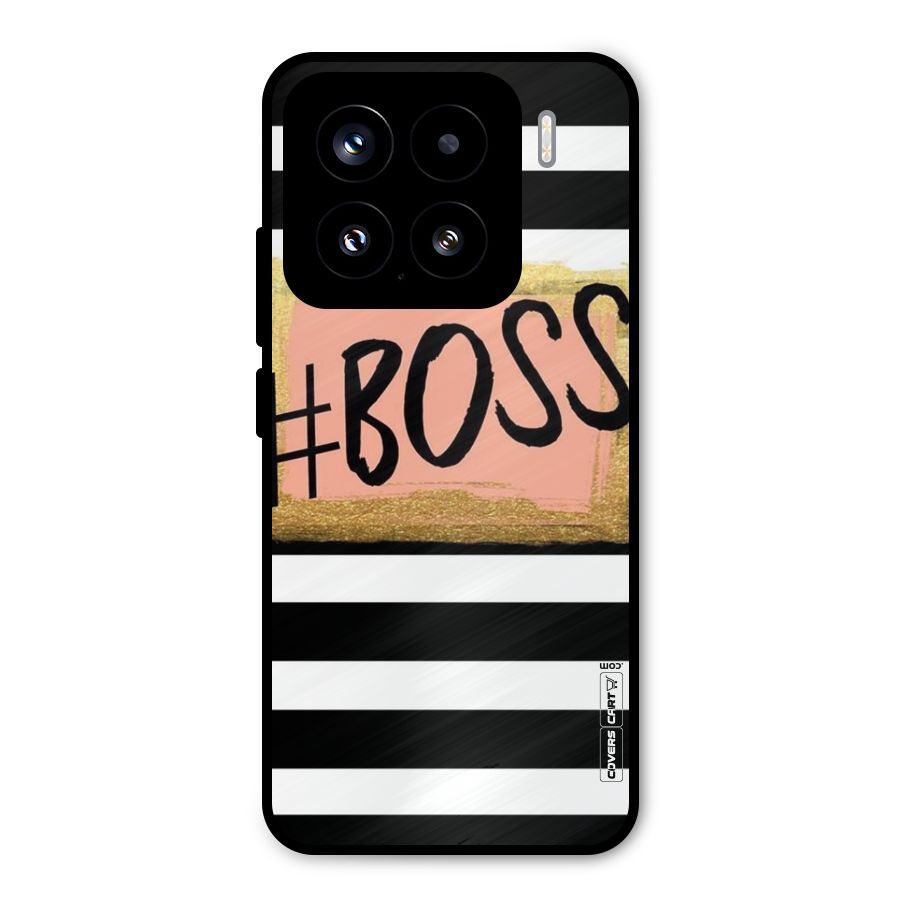 Boss Stripes Metal Back Case for Xiaomi 15