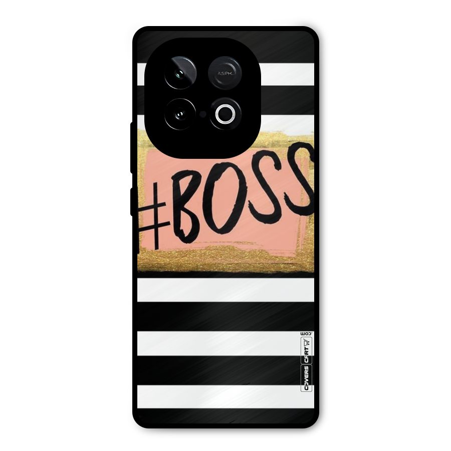 Boss Stripes Metal Back Case for iQOO Neo 10