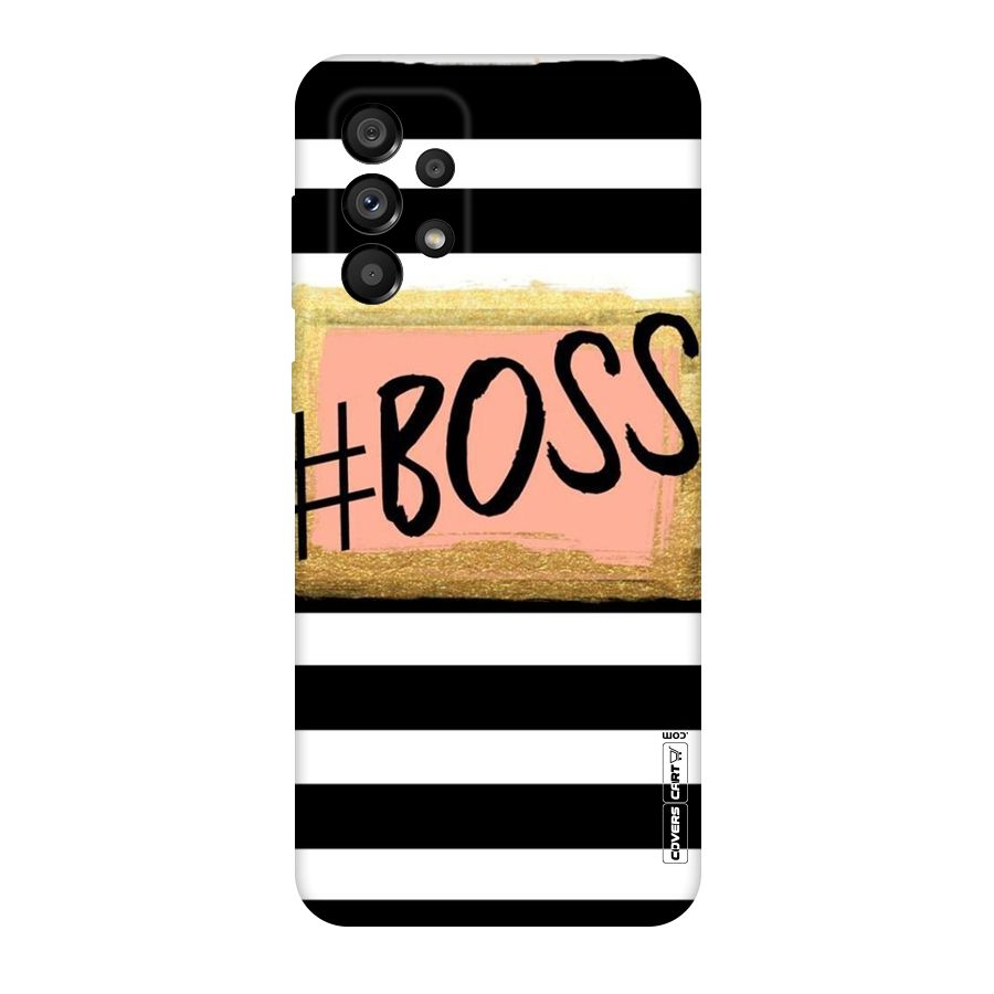 Boss Stripes Original Polycarbonate Back Case for Galaxy A73 5G
