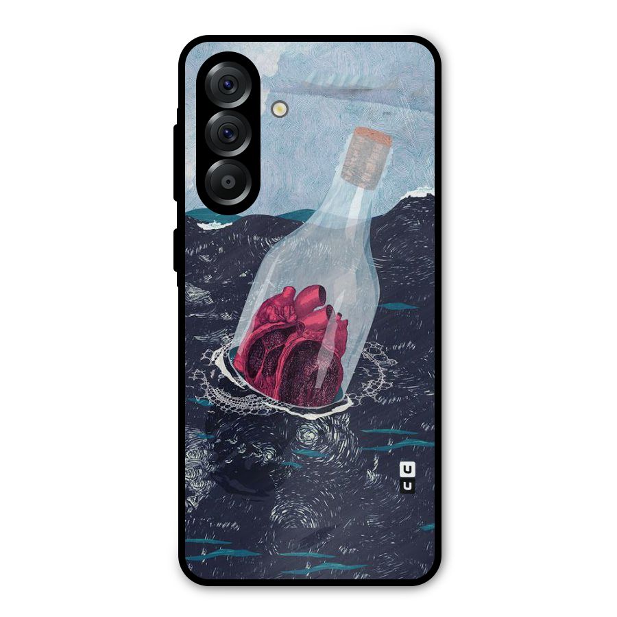Bottle Heart Metal Back Case for Galaxy A36