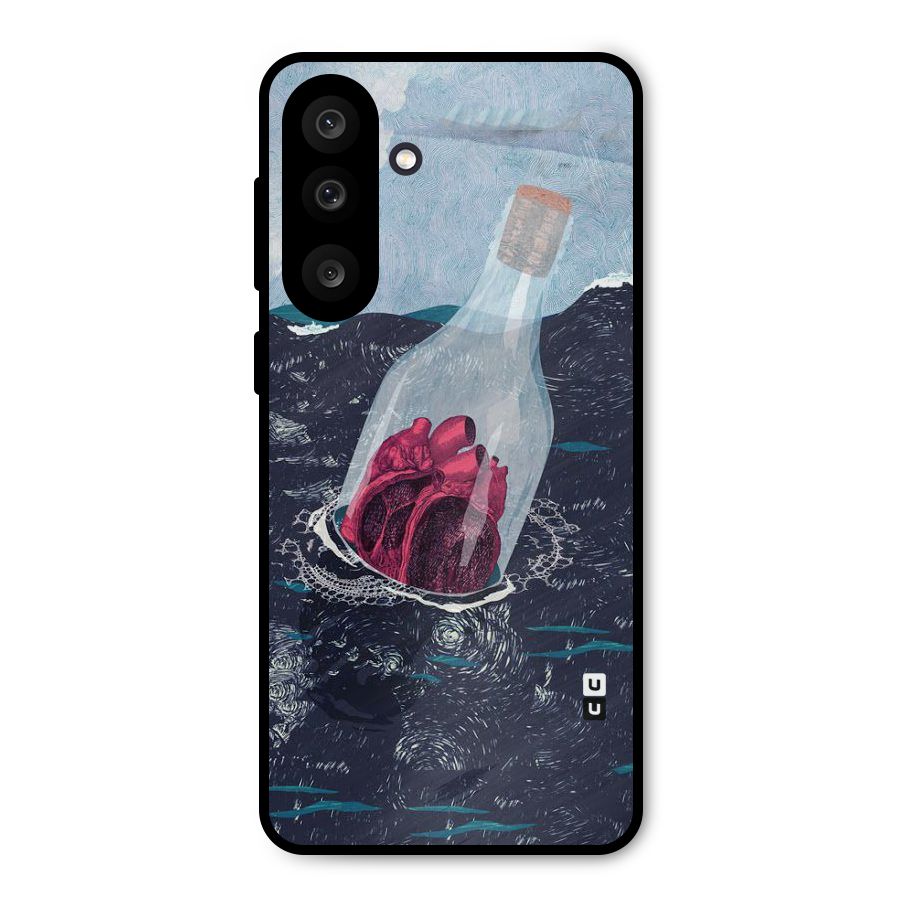 Bottle Heart Metal Back Case for Galaxy M56