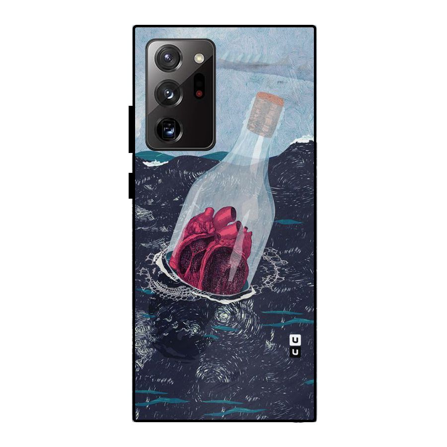 Bottle Heart Metal Back Case for Galaxy Note 20 Ultra