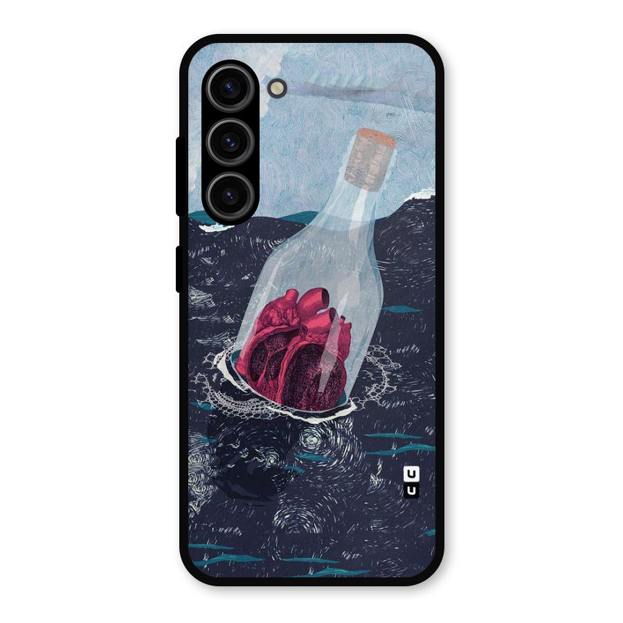 Bottle Heart Metal Back Case for Galaxy S23