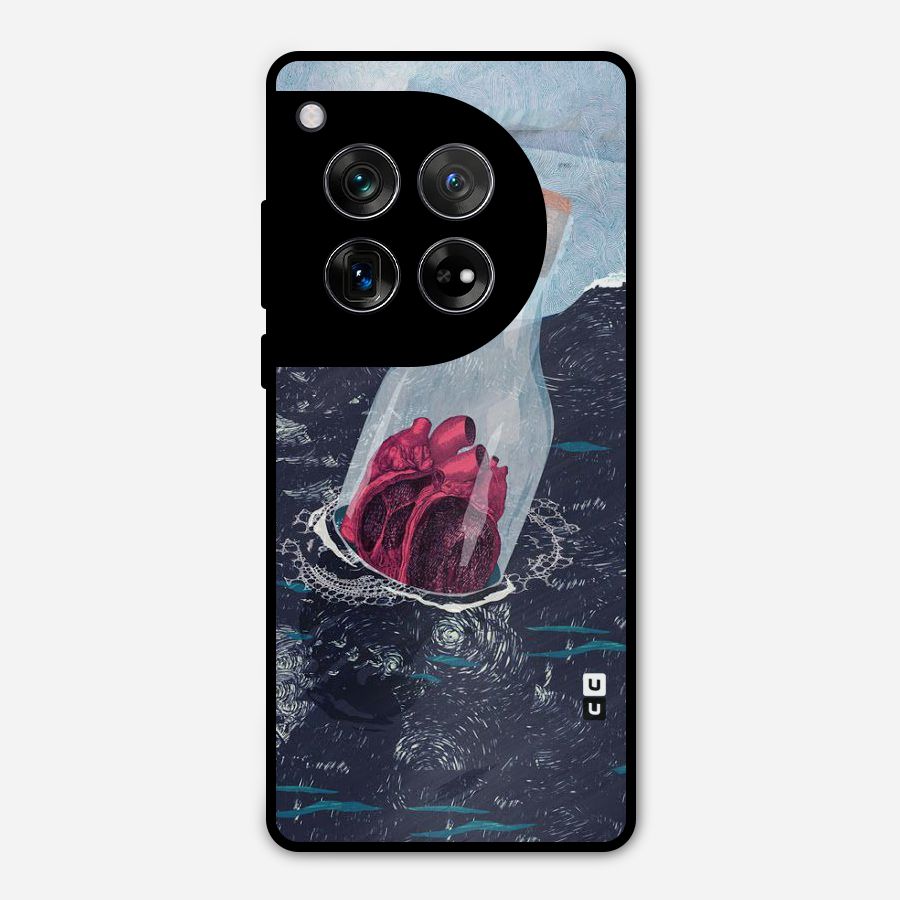 Bottle Heart Metal Back Case for OnePlus 12