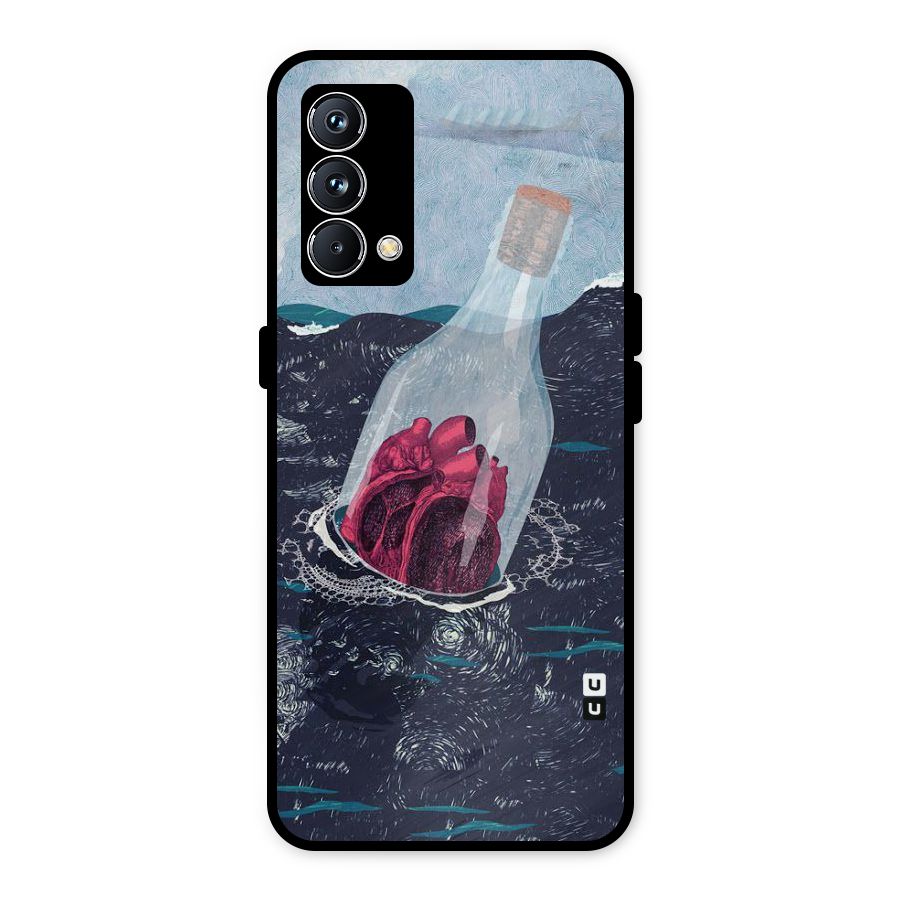 Bottle Heart Metal Back Case for Realme GT Master Edition