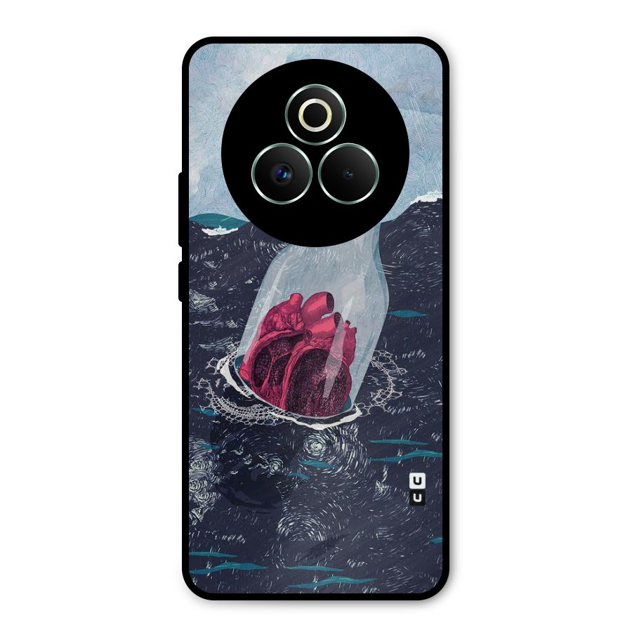 Bottle Heart Metal Back Case for Realme P3 Pro
