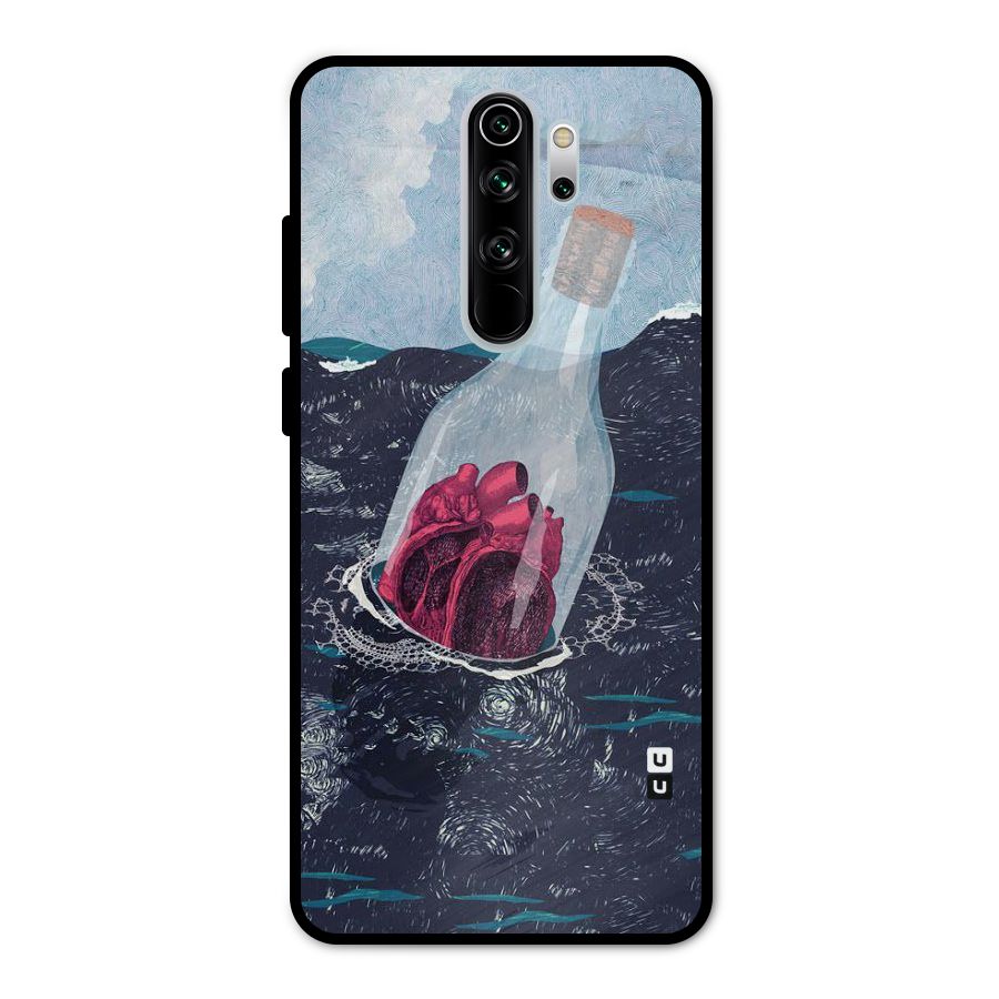 Bottle Heart Metal Back Case for Redmi Note 8 Pro