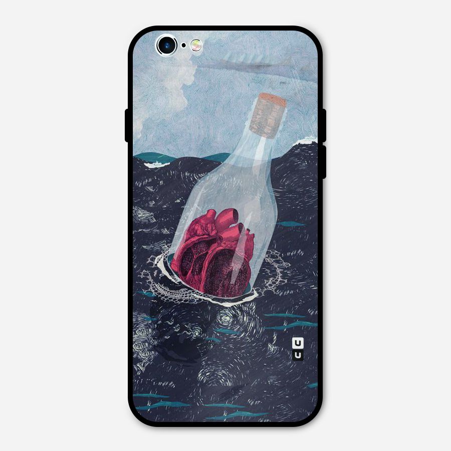 Bottle Heart Metal Back Case for iPhone 6 6s