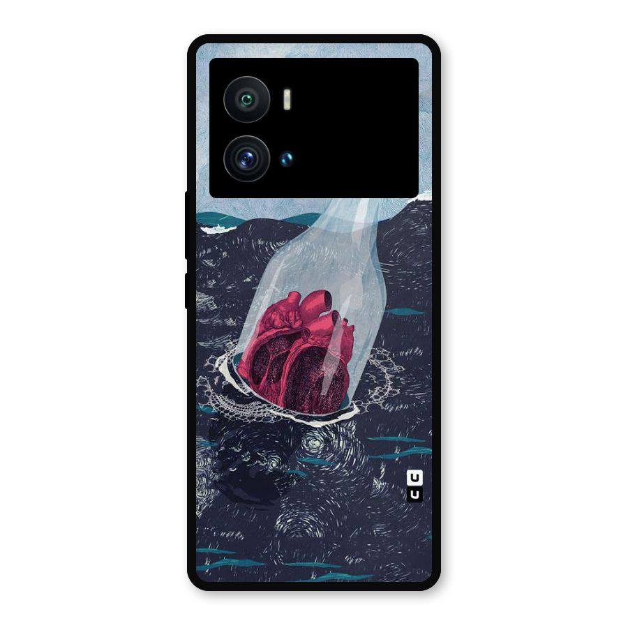 Bottle Heart Metal Back Case for iQOO 9 Pro