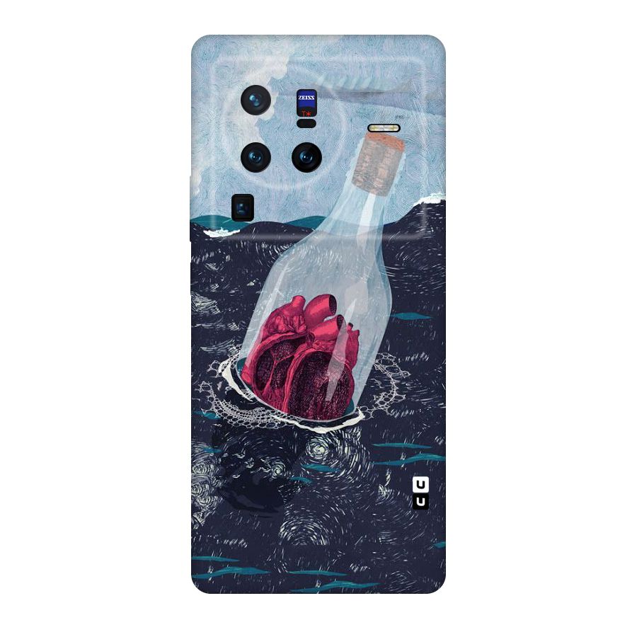 Bottle Heart Original Polycarbonate Back Case for Vivo X80