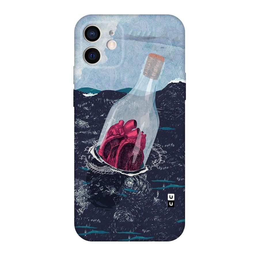 Bottle Heart Original Polycarbonate Back Case for iPhone 12