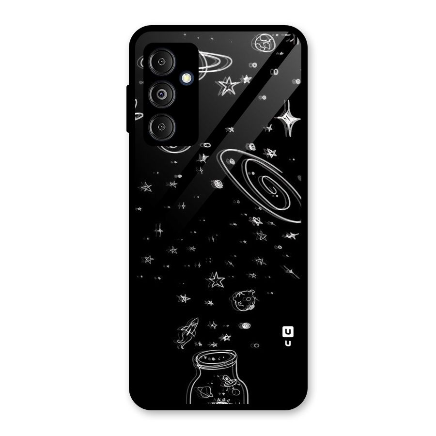 Bottle Of Stars Glass Back Case for Galaxy M14 5G