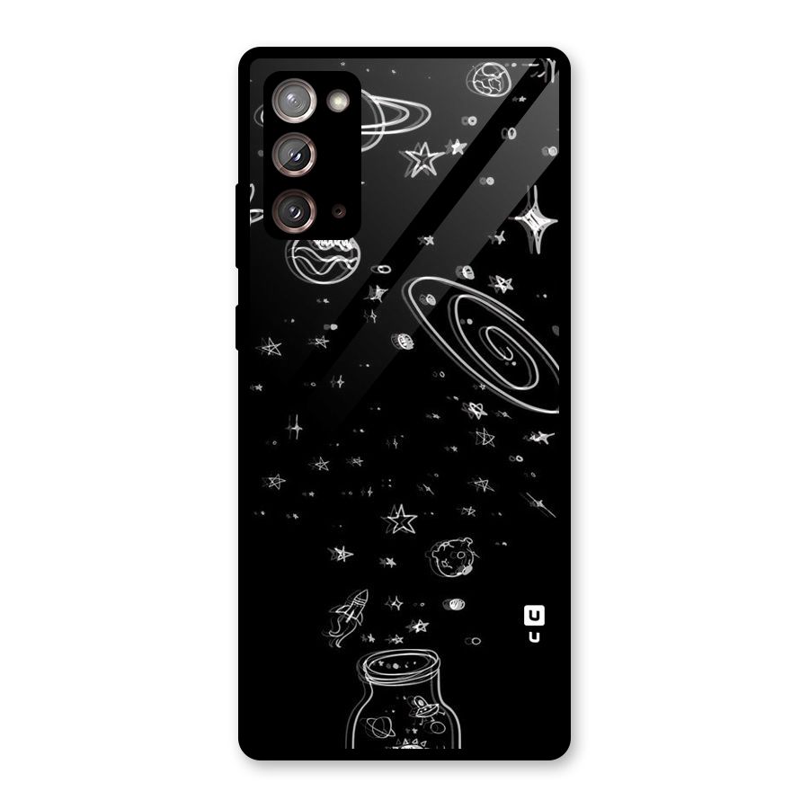 Bottle Of Stars Glass Back Case for Galaxy Note 20
