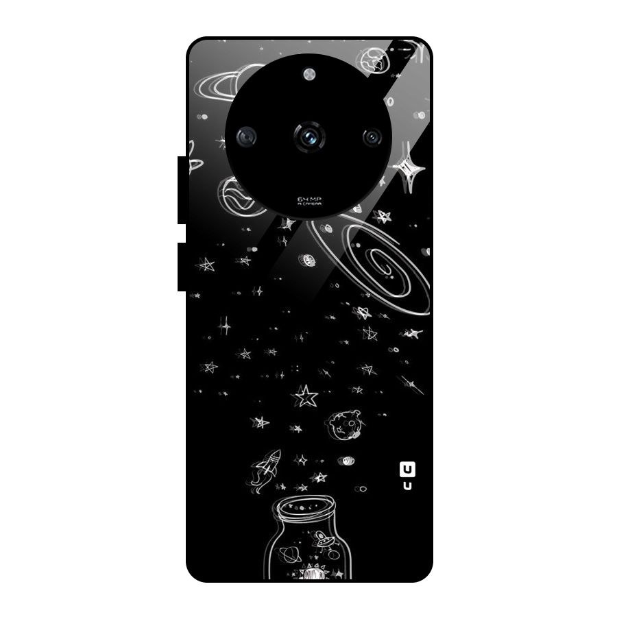 Bottle Of Stars Glass Back Case for Realme Narzo 60 5G