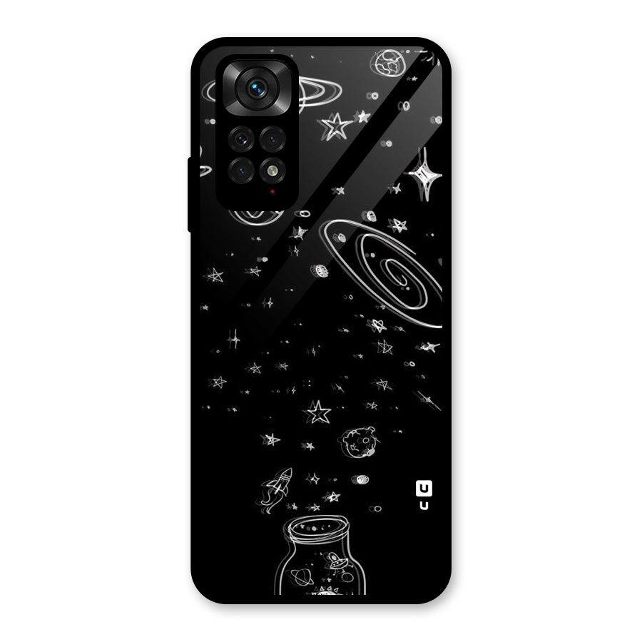 Bottle Of Stars Glass Back Case for Redmi Note 11S
