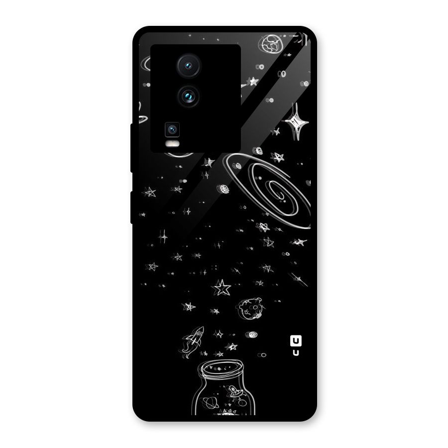Bottle Of Stars Glass Back Case for Vivo iQOO Neo 7