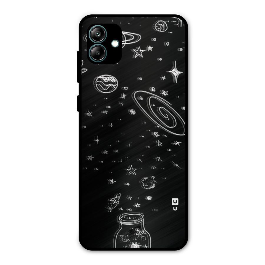 Bottle Of Stars Metal Back Case for Galaxy A04