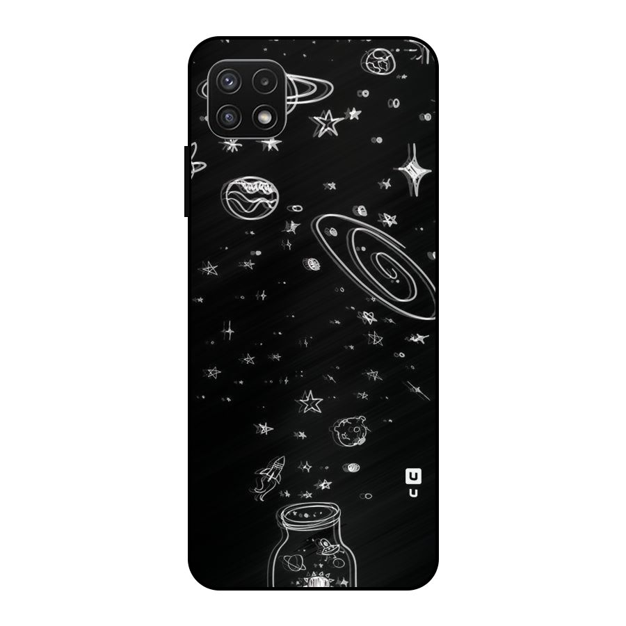Bottle Of Stars Metal Back Case for Galaxy A22 5G