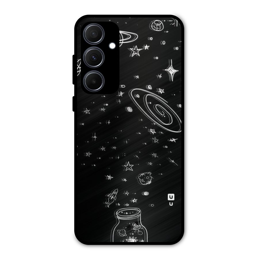 Bottle Of Stars Metal Back Case for Galaxy A35