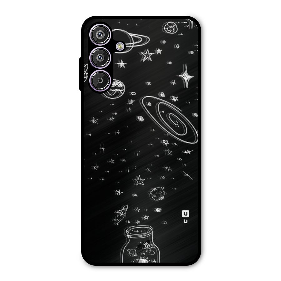 Bottle Of Stars Metal Back Case for Galaxy F15