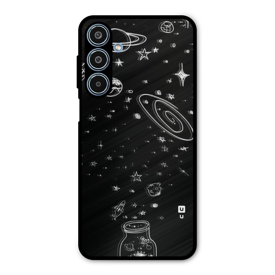 Bottle Of Stars Metal Back Case for Galaxy M35