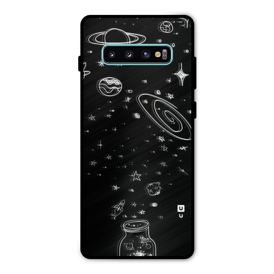 Bottle Of Stars Metal Back Case for Galaxy S10 Plus