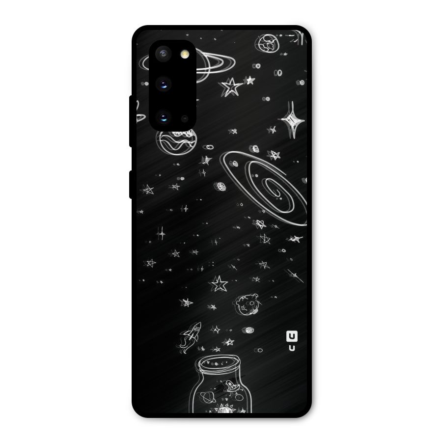 Bottle Of Stars Metal Back Case for Galaxy S20