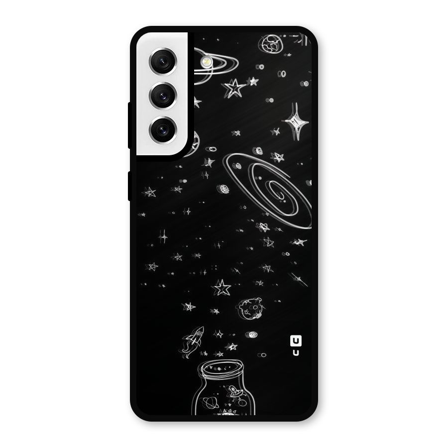 Bottle Of Stars Metal Back Case for Galaxy S21 FE 5G