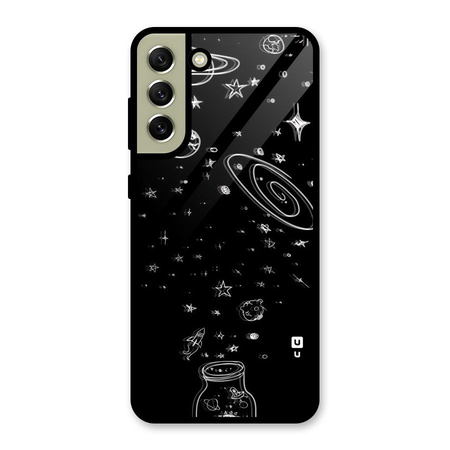 Bottle Of Stars Metal Back Case for Galaxy S21 FE 5G (2023)