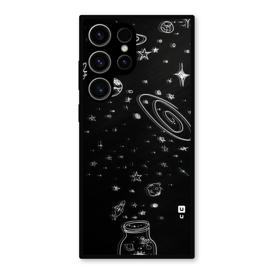 Bottle Of Stars Metal Back Case for Galaxy S23 Ultra