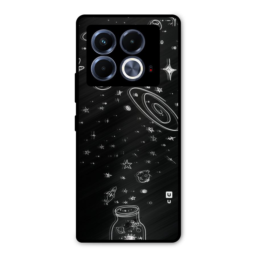 Bottle Of Stars Metal Back Case for Infinix Note 40 5G