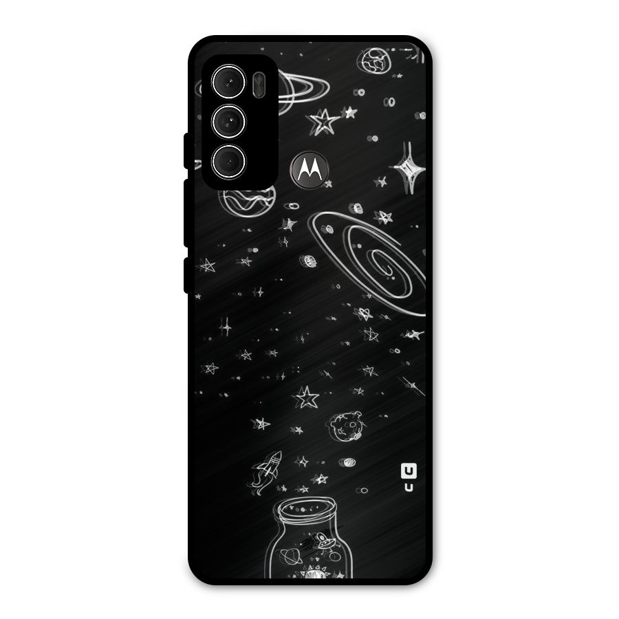 Bottle Of Stars Metal Back Case for Moto G60