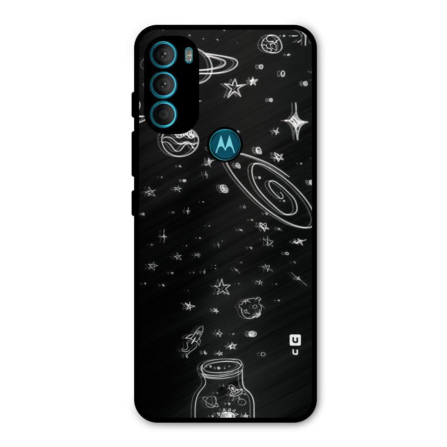 Bottle Of Stars Metal Back Case for Moto G71 5G