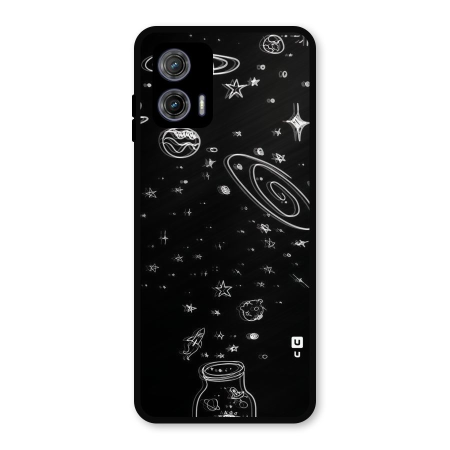 Bottle Of Stars Metal Back Case for Moto G73