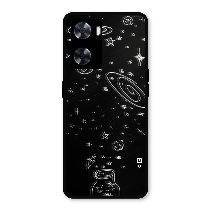Bottle Of Stars Metal Back Case for OnePlus Nord N20 SE