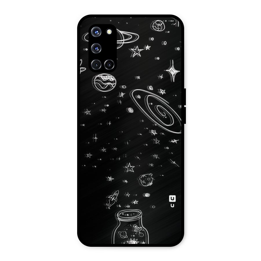 Bottle Of Stars Metal Back Case for Oppo A52