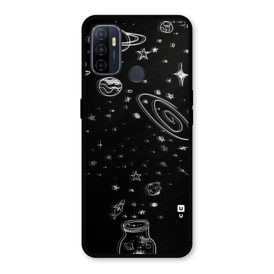 Bottle Of Stars Metal Back Case for Oppo A53